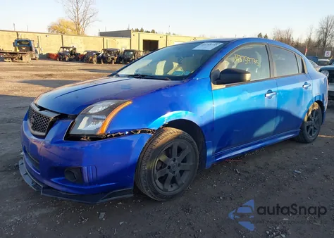 2012 Nissan Sentra 2.0 Sr из США, поврежденный, VIN 3N1AB6AP5CL737881